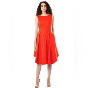 DressV Women's Small Red Dress